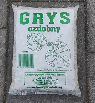 Grys dekoracyjny gruboziarnisty