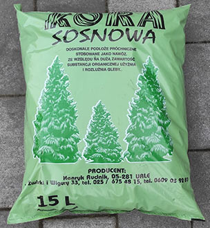 Kora sosnowa MIELONA